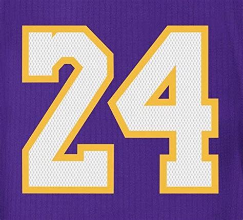 lakers jersey number font